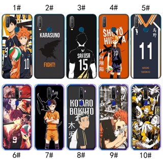 เคสโทรศัพท์มือถือ แบบใส ลายการ์ตูนอนิเมะ haikyuu karasuno สําหรับ Vivo Y11 Y12 Y15 Y17 Y19 MZD13