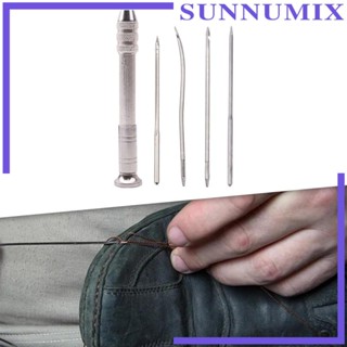 [Sunnimix] ชุดเครื่องมือซ่อมแซมรองเท้า หนัง PU สําหรับงานเย็บผ้า