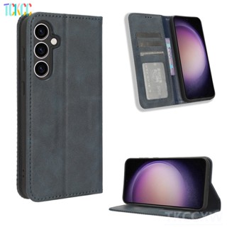เคสป้องกันโทรศัพท์มือถือ สีพื้น กันกระแทก สไตล์วินเทจ สําหรับ Samsung S23 S22 S21 Plus Ultra S23 FE S21 FE S20 FE