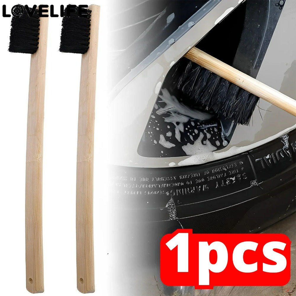 [ Featured ] แปรงทําความสะอาดช่องว่างลึก / ขนแปรงที่สะดวก อเนกประสงค์  / เครื่องมือทําความสะอาดขอบล้อยาง