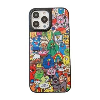 เคสโทรศัพท์มือถือแบบแข็ง ลาย Jon Burgerman สําหรับ iPhone 14 13 12 11 Pro Max Plus