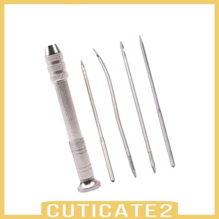 [Cuticate2] ชุดเครื่องมือซ่อมแซมรองเท้า หนัง PU สําหรับงานเย็บผ้า