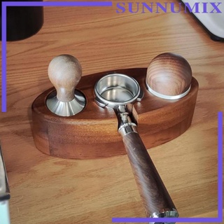 [Sunnimix] ขาตั้งไม้ กันลื่น สําหรับวางผงกาแฟเอสเพรสโซ่ บาริสต้า