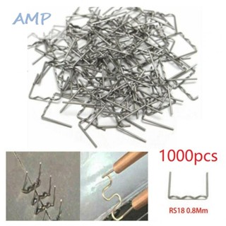 ⚡NEW 8⚡0.8mm Pre-cut Flat Staples Welder 0.8mm 1000PCS Flat Hot Staple Pre-cut Durable