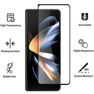 กระจกนิรภัยกันรอยหน้าจอ เลนส์กล้อง สําหรับ Samsung Galaxy Z Fold 5 Galaxy Z Fold4 3 Z Fold5