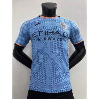 [Player Question] 2324 New York City เสื้อฟุตบอล แขนสั้น คุณภาพสูง