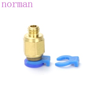 Norman คลิปเชื่อมต่อนิวเมติก พลาสติก PTFE 4 มม. อุปกรณ์เสริม สําหรับเครื่องพิมพ์ 3D PC4-01 PC4-M6 KJH04-M6 PC4-M5 10 ชิ้น