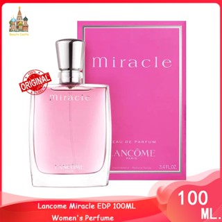 ♦จัดส่งที่รวดเร็ว♦ Lancome Miracle EDP 100ML Womens Perfume น้ำหอมผู้หญิง