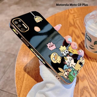 สําหรับ Motorola Moto G8 Power Lite G8 G9 Play G9 Plus G Stylus เคสโทรศัพท์มือถือแบบนิ่ม TPU กันกระแทก ลายตุ๊กตา Baokemeng หรูหรา