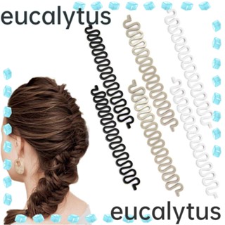 Eucalytus1 กิ๊บติดผมถักเปีย ผมลอน ผมลอน ลอนง่าย DIY อุปกรณ์เสริมจัดแต่งทรงผม