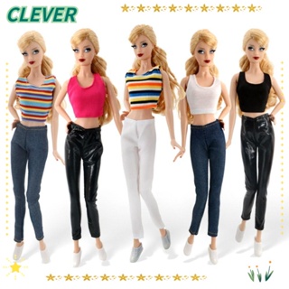 Clever ชุดเสื้อกล้ามลําลอง แฮนด์เมด 30 ซม. สําหรับตุ๊กตาผู้หญิง