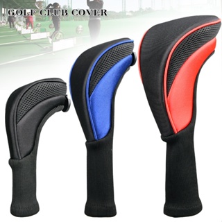 3Pcs/set Golf Club Head Covers Driver 1 3 5 Fairway Woods Headcovers Long Neck