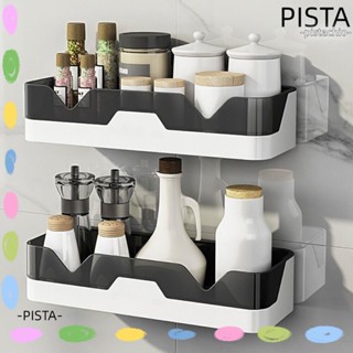 Pista ชั้นวางของในห้องน้ํา ห้องครัว เครื่องสําอาง ชั้นวางของ ไม่ต้องเจาะผนัง