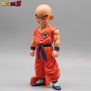 โมเดลฟิกเกอร์ PVC รูปปั้นอนิเมะ Dragon Ball Kuririn Angry Fighting ขนาด 18 ซม. เหมาะกับของขวัญ ของเล่นสะสม สําหรับตกแต่ง