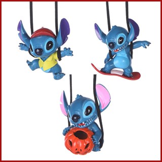 จี้ตุ๊กตาฟิกเกอร์น่ารัก สีสันสดใส สําหรับแขวนตกแต่งกระจกมองหลังรถยนต์