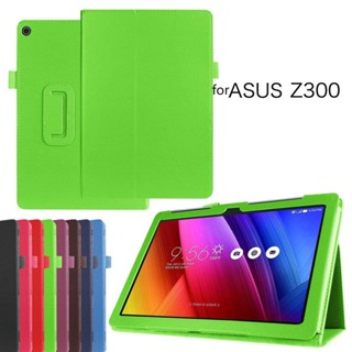 เคสหนัง Pu ฝาพับ พร้อมช่องใส่บัตร และขาตั้ง สําหรับ ASUS ZenPad 10 Z300 Z300CX Z300C Z300CG Z301ML P023 Z300M Z301M P00C P01A P00L 10.1 นิ้ว