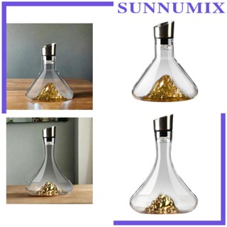 [Sunnimix] เหยือกเหล้า สีแดง พร้อมไส้กรอง เติมอากาศ หรูหรา สําหรับเครื่องดื่ม บาร์