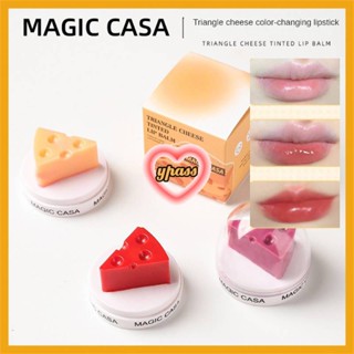 CYREAL CYREAL Magic Casa เปลี่ยนสีชีสชีสลิปบาล์มลิปสติกใสให้ความชุ่มชื้นไม่ตกระยะยาวให้ความชุ่มชื้นเปลี่ยนสีเพิ่มสี