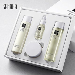 Hot Sale# Color Nana skin research freckle removing skin care kit box hydrating moisturizing brightening skin care kit facial care 8cc