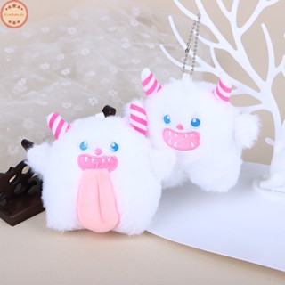 Newbaby พวงกุญแจ จี้ตุ๊กตาการ์ตูน Snow Monsters น่ารัก สําหรับแขวนกระเป๋าเป้สะพายหลัง ของขวัญเด็ก