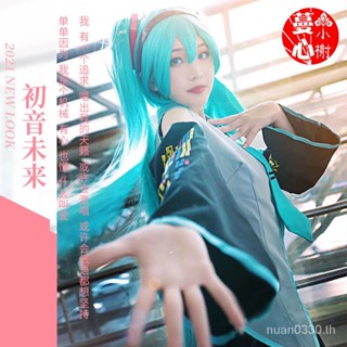 เสื้อผ้านักเรียนหญิง ลายนักร้อง Hatsune Miku สําหรับการแสดง