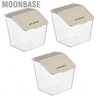 Moonbase Wall Mounted Garlic Box  Stylish Washable Storage Container for Kitchen