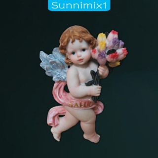 [Sunnimix1] ฟิกเกอร์เรซิ่น รูปปั้นนางฟ้า สําหรับตกแต่งบ้าน โต๊ะ ห้องนอน