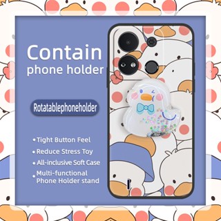 drift sand Soft Case Phone Case For Itel A04/A632w Kickstand Anti-knock Durable Anti-dust glisten Cute Waterproof