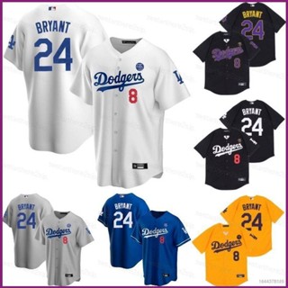 เสื้อกีฬาเบสบอลลําลอง ลายทีม NP2 MLB Los Angeles Dodgers Kobe Memorial Classic สําหรับผู้ชาย และผู้หญิง