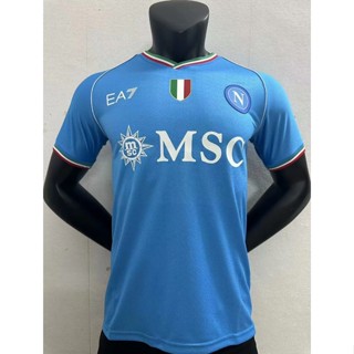 เสื้อกีฬาแขนสั้น ลายทีมชาติฟุตบอล Napoli 2324 คุณภาพสูง