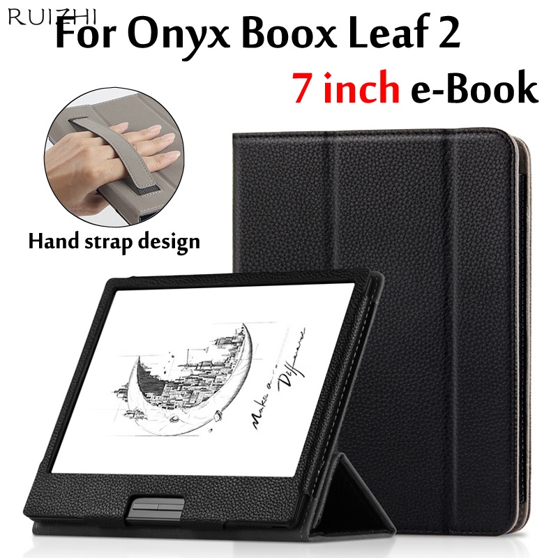 เคสป้องกัน e book Reader พร้อมสายคล้องมือ สําหรับ ONYX boox Leaf 2 7 นิ้ว boox leaf2 e-book Smart