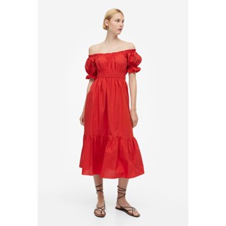 H&amp;M  Woman Off-the-shoulder cotton dress 1175847_1