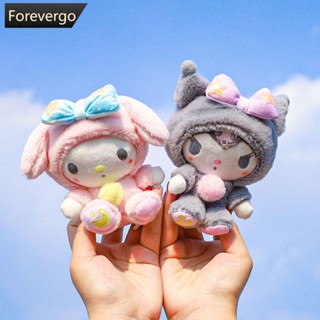 Forevergo ตุ๊กตา Sanrio Kuromi น่ารัก 15 ซม. 23 ซม. อุปกรณ์เสริม สําหรับเด็กผู้หญิง I5V4