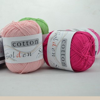 1pc Milk Cotton Yarn Cord Sewing Line Crochet Thread Clearance sale