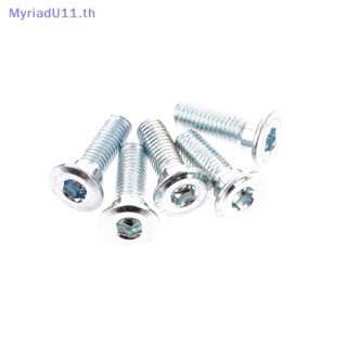 Myriadu สกรูสเตนเลส หัวหกเหลี่ยม ขนาดใหญ่ M8*25 มม. สําหรับเชื่อมต่อเฟอร์นิเจอร์