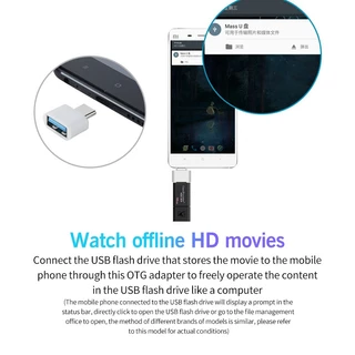 【พร้อมส่ง】อะแดปเตอร์แปลงข้อมูล Type-c Micro USB OTG สําหรับโทรศัพท์ Android แท็บเล็ต พีซี