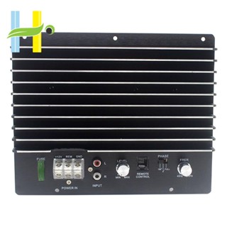 เครื่องขยายเสียงซับวูฟเฟอร์โมโน เบส 12V 1500W สําหรับรถยนต์ 1 ชิ้น