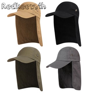 Redkeev™ หมวกตกปลา หมวกกันแดด ป้องกันแดด พร้อมที่ปิดหู สําหรับทุกเพศ