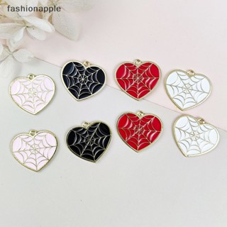 [fashionapple] ใหม่ พร้อมส่ง เครื่องประดับแฟชั่น รูปหัวใจฮาโลวีน เรียบง่าย DIY