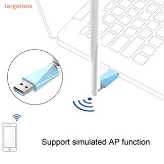 [largelook] Mw150uh ดองเกิลรับส่งสัญญาณ ความเร็วสูง Mini USB 2.4GHz พร้อมเสาอากาศภายนอก สําหรับ Windo