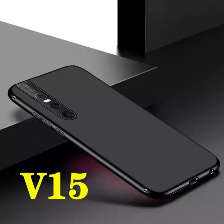 เคส Vivo V15 / V9 / V17Pro / V11i สำหรับวีโว่ ซิลิโคนสีดำ กันกระแทก นิ่ม TPU Case