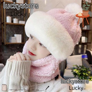 Lucky หมวกบีนนี่ ให้ความอบอุ่น ป้องกันหู สําหรับขี่จักรยานกลางแจ้ง