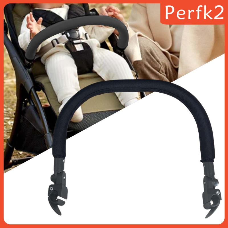 [Perfk2] Pushchair Front Handrail ปรับ Universal Baby Handle สําหรับรถเข็น Baby Carriages Pushchair Crossbar Accs