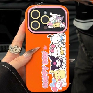 เคสโทรศัพท์มือถือ แบบนิ่ม ลายการ์ตูนซานริโอ้ สําหรับ Apple Iphone 14promax 13pro 12 11 7p NPZ0