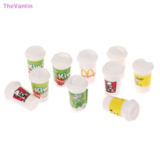 Thevantin แก้วเครื่องดื่มจําลอง ขนาดเล็ก อุปกรณ์เสริม สําหรับตกแต่งบ้านตุ๊กตา 5 ชิ้น