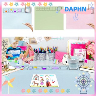 Daphs แผ่นบอร์ดซิลิโคน กันน้ํา ไม่เหนียวติด สําหรับวาดภาพ DIY