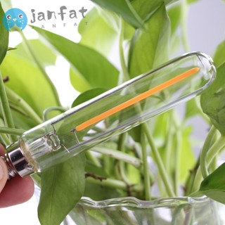 Janfat หลอดไฟ LED T20 1W 2W คริสตัล สีขาวอบอุ่น E14 E12 สําหรับตกแต่งบ้าน