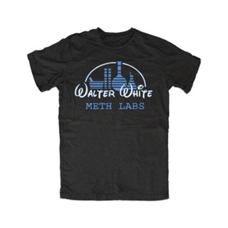 ขายดี เสื้อยืดผ้าฝ้าย พิมพ์ลาย Walther Meth Labs Herrentshirtschwarz Breaking Bad Crystal Meth Los Pollos หลายขนาด สําหรับผู้ชาย【ไซซ์ 2T-6XL】 603361