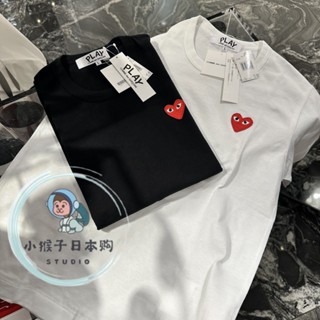 พร้อมส่ง เสื้อยืดแขนสั้น พิมพ์ลาย CDG Rei Kawakubo Play Classic Red Heart สําหรับผู้ชาย และผู้หญิง