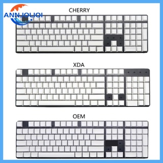 Ann ปุ่มกดคีย์บอร์ดเปล่า OEM XDA Profile PBT 108 คีย์ ไม่แกะสลัก